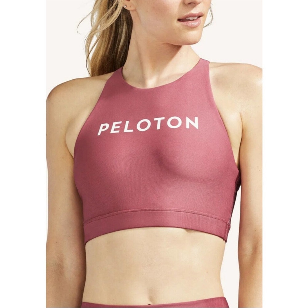Peloton Rose Pink Sports Bra Size Small